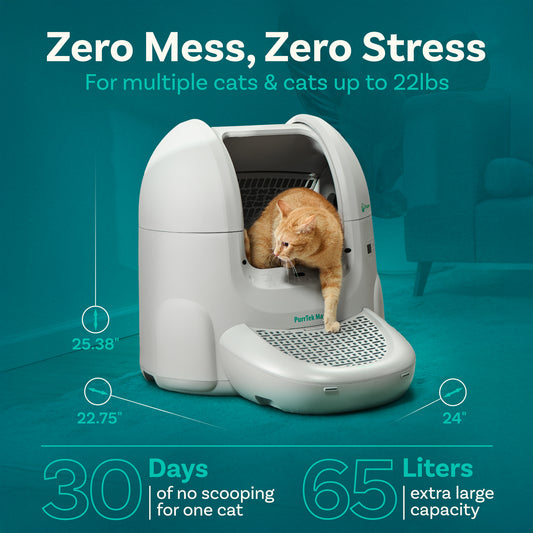 PurrTek™ Max Self-Cleaning Litter Box
