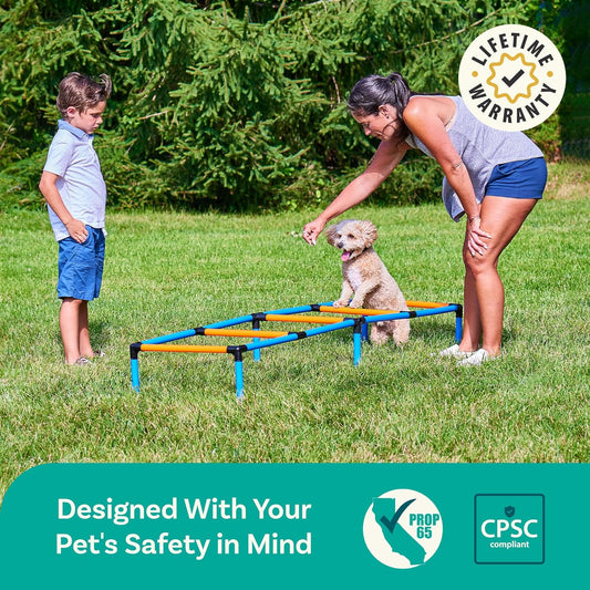 SwiftPaws™ Pro Dog Agility Course