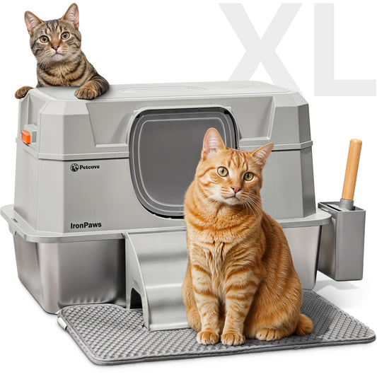 IronPaws™ Stainless Steel Litter Box