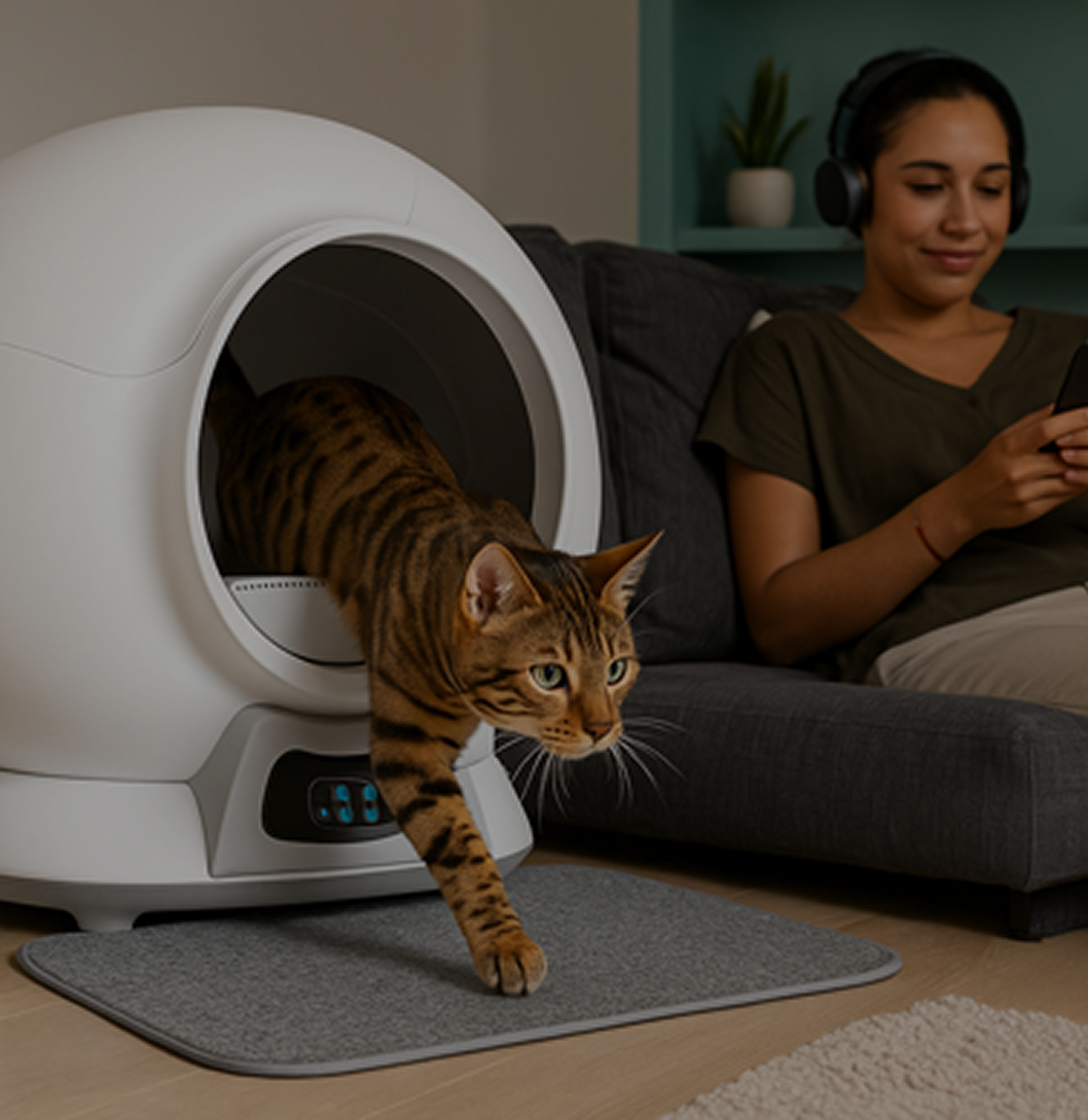 The Scoop on the PurrTek™: The Self-Cleaning Litter Box That Changed Our Nine Lives