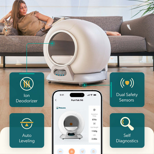 PurrTek™ Self Cleaning Litter Box