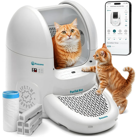 PurrTek™ Max Self-Cleaning Litter Box