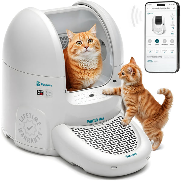 PurrTek™ Max Self-Cleaning Litter Box