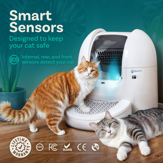 PurrTek™ Max Self-Cleaning Litter Box