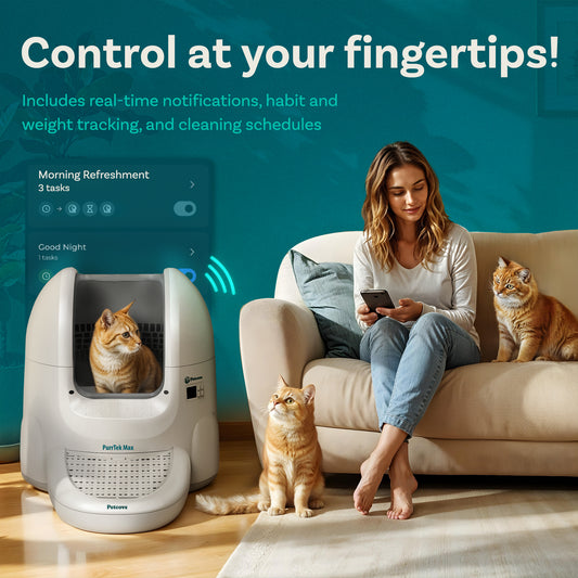 PurrTek™ Max Self-Cleaning Litter Box