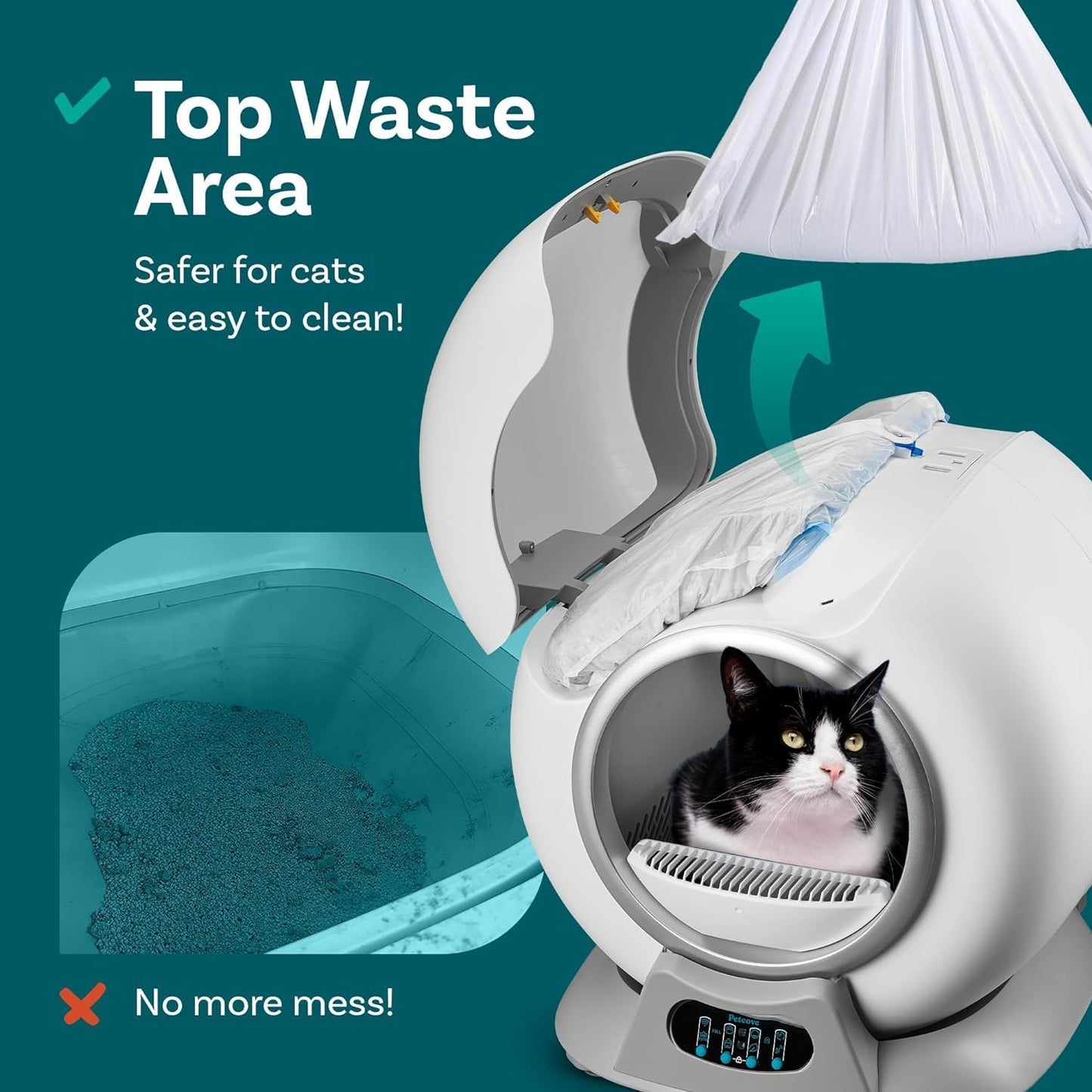 PurrTek™ Self cleaning litter box