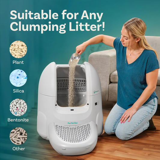 PurrTek™ Max Self-Cleaning Litter Box