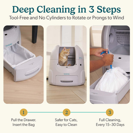 PurrTek™ Max Self-Cleaning Litter Box