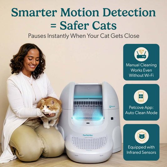 PurrTek™ Max Self-Cleaning Litter Box