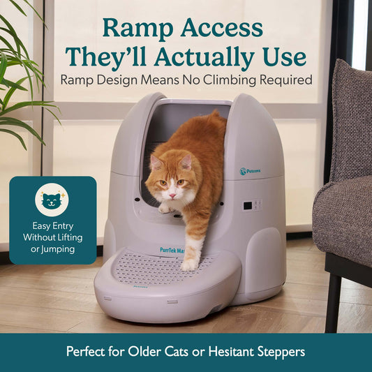 PurrTek™ Max Self-Cleaning Litter Box
