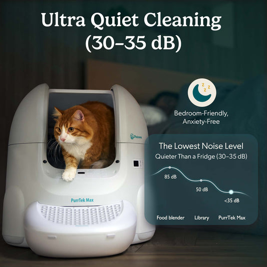 PurrTek™ Max Self-Cleaning Litter Box