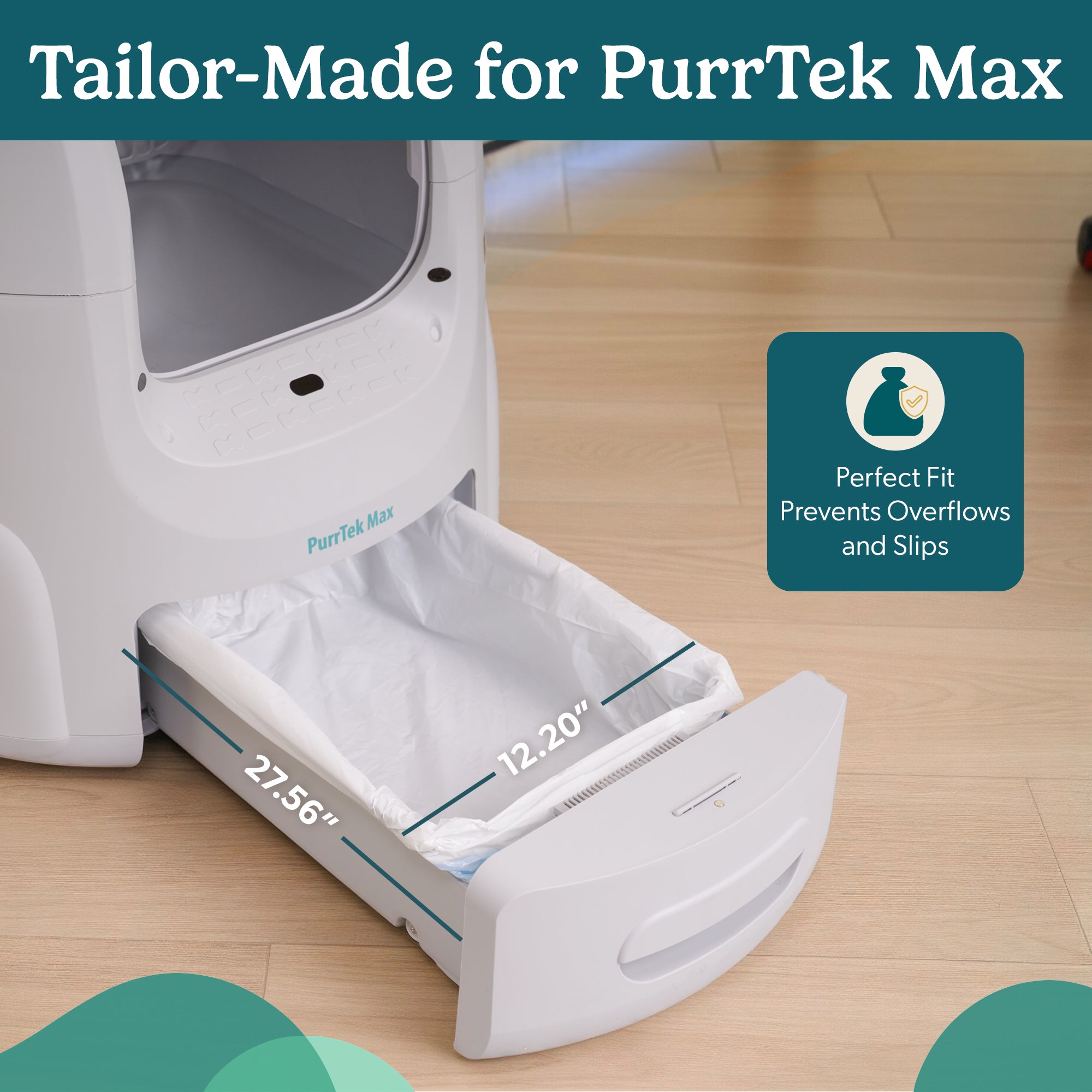 PurrTek™ Max LitterWrap Disposable Liner Refill – 15 Count