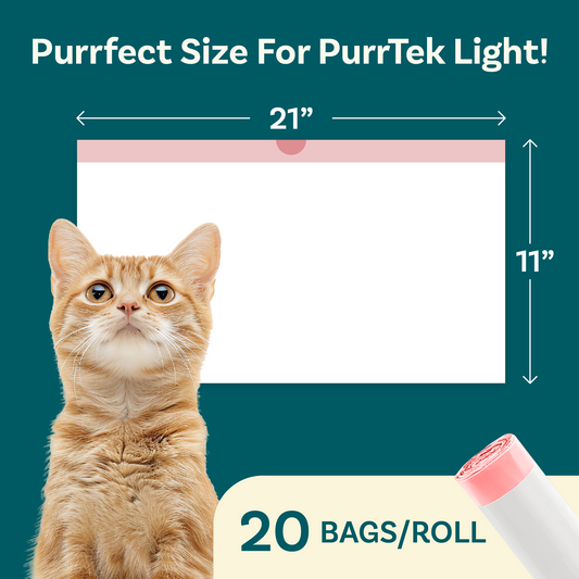PurrTek™ Light LitterWrap Disposable Liner Refill – 20 Count