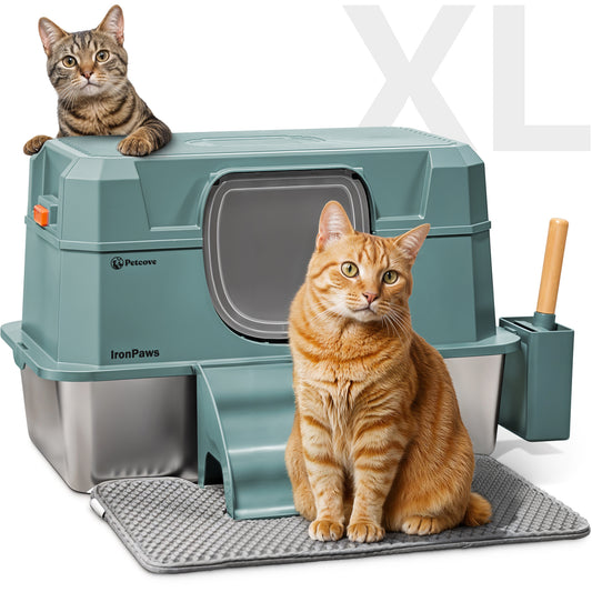 IronPaws™ Stainless Steel Litter Box