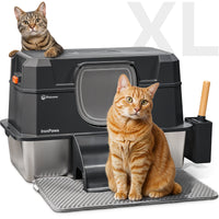 IronPaws™ Stainless Steel Litter Box