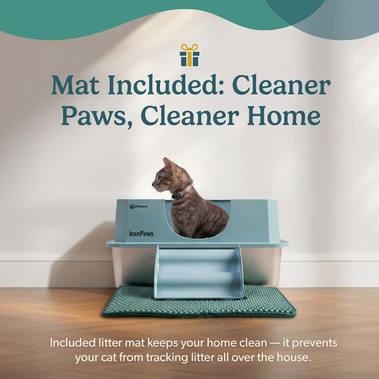 IronPaw™ Stainless Steel Litter Box