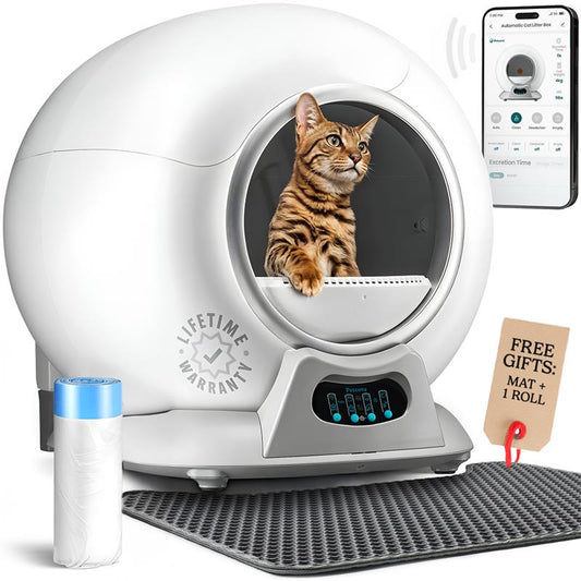Purrtek Self Cleaning Litter Box Starter Kit