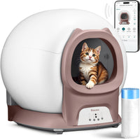 PurrTek™ Self Cleaning Litter Box - Cat Ears Edition