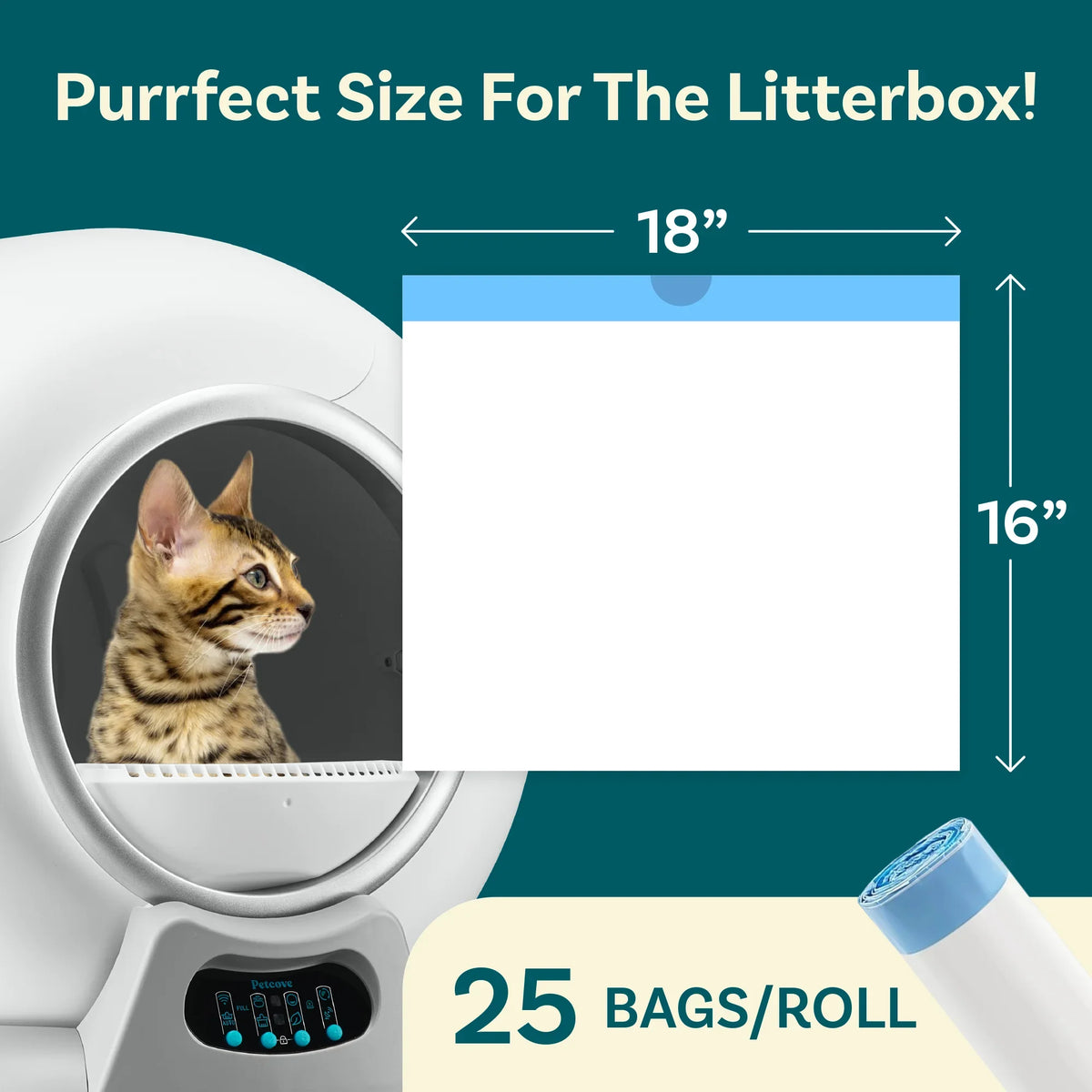 PurrTek™ LitterWrap Disposable Liner Refills