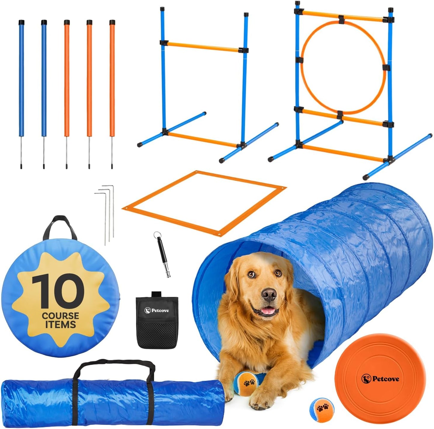 SprintPaws™  Dog Agility Course Pro